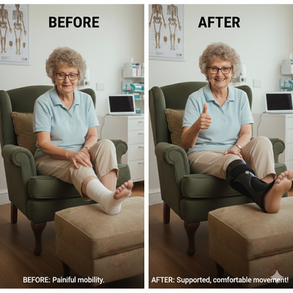 Foot Drooping and Inversion Orthosis