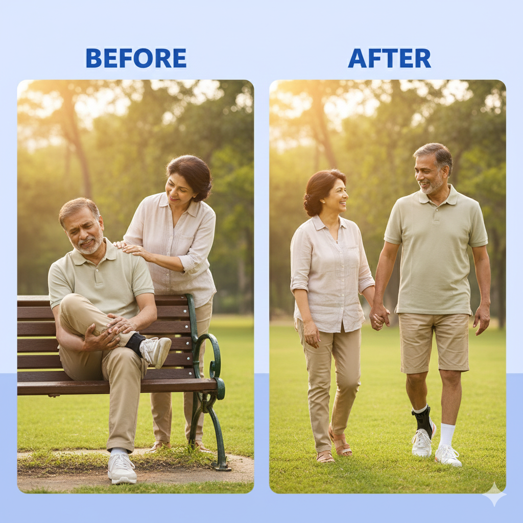 Foot Drooping and Inversion Orthosis