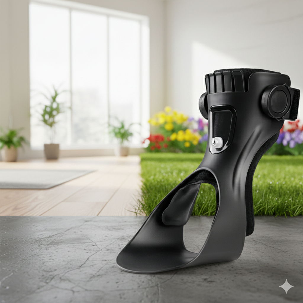 Foot Drooping and Inversion Orthosis