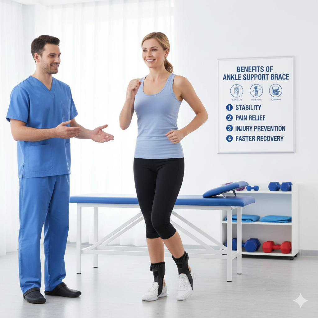 Foot Drooping and Inversion Orthosis